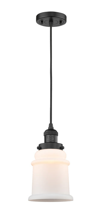 Innovations 201C-BK-G181-LED LED Mini Pendant, Matte Black