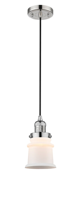 Innovations 201C-PN-G181S-LED LED Mini Pendant, Polished Nickel
