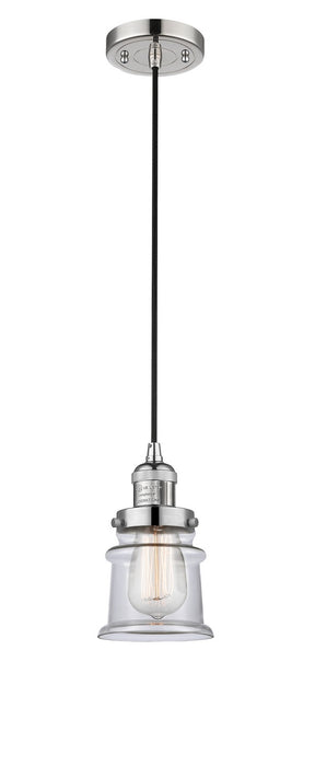 Innovations 201C-PN-G182S-LED LED Mini Pendant, Polished Nickel