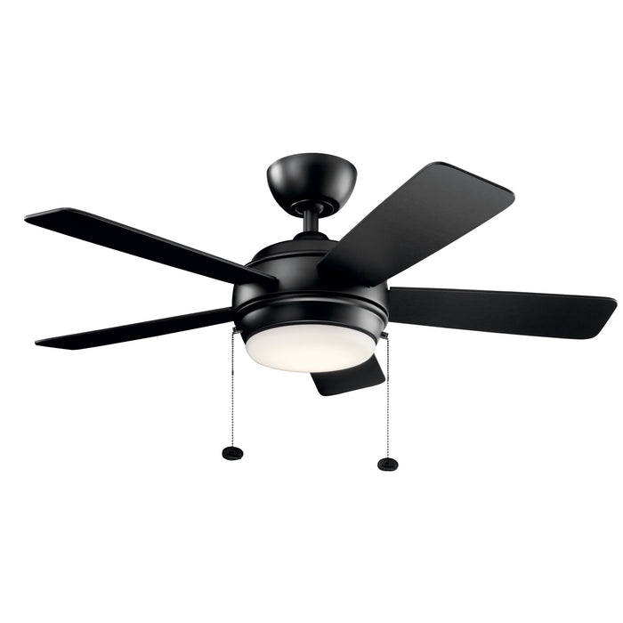 Kichler 330171SBK 42" Ceiling Fan, Satin Black