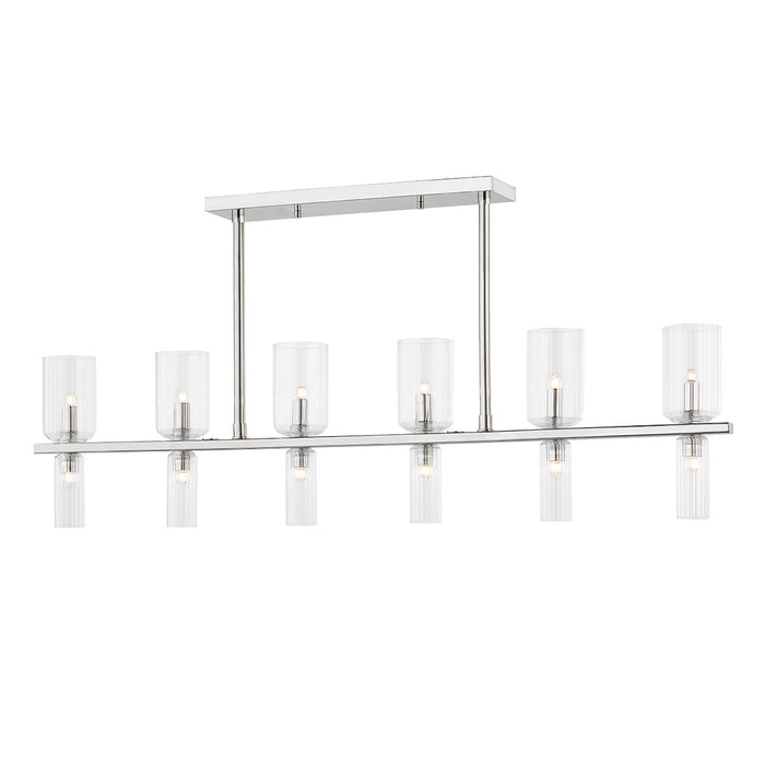 Mitzi H384912-PN 12 Light Linear, Polished Nickel