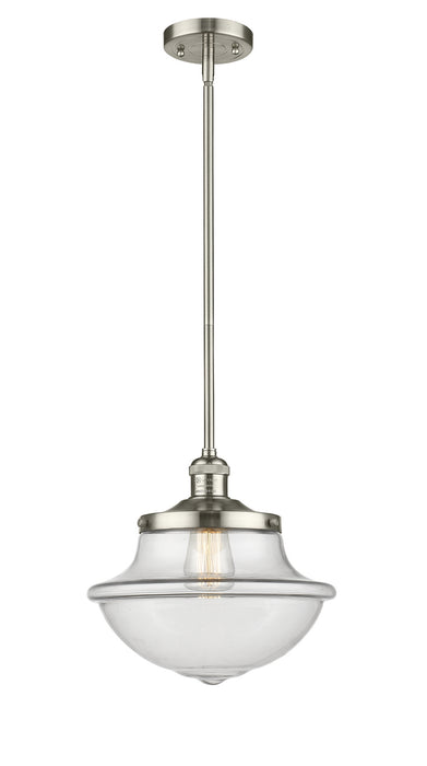 Innovations 201S-PN-G542 One Light Mini Pendant, Polished Nickel
