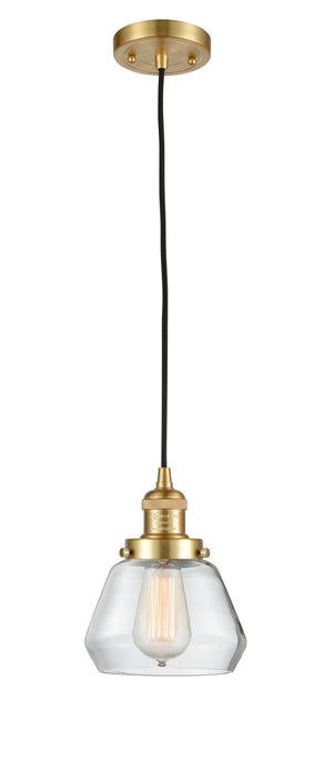 Innovations 201C-SG-G172 One Light Mini Pendant, Satin Gold