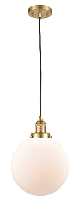 Innovations 201C-SG-G201-10 One Light Mini Pendant, Satin Gold