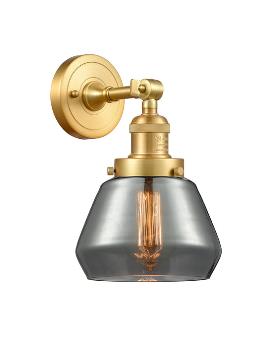 Innovations 203-SG-G173 One Light Wall Sconce, Satin Gold