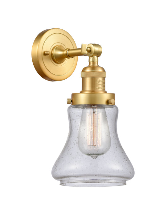 Innovations 203-SG-G194 One Light Wall Sconce, Satin Gold