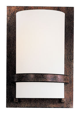 Minka-Lavery 342-357 One Light Wall Sconce, Iron Oxide