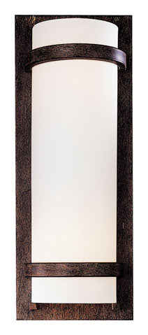 Minka-Lavery 341-357 Two Light Wall Sconce, Iron Oxide