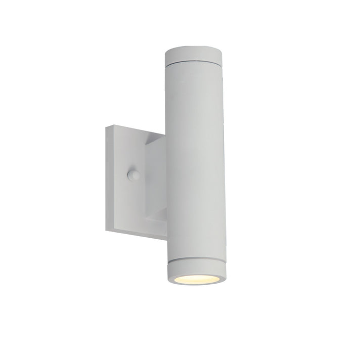 Justice Designs NSH-4111W-WHTE LED Outdoor Wall Sconce, Matte White