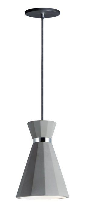 ET2 E25036-GYPC LED Pendant, Gray / Polished Chrome