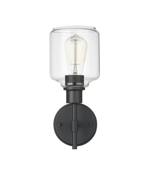 Millennium 46941-MB One Light Wall Sconce, Matte Black