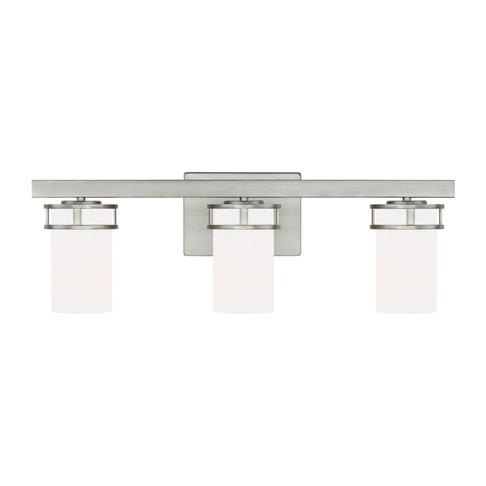 Generation Lighting 4421603-962 Three Light Wall / Bath, Brushed Nickel