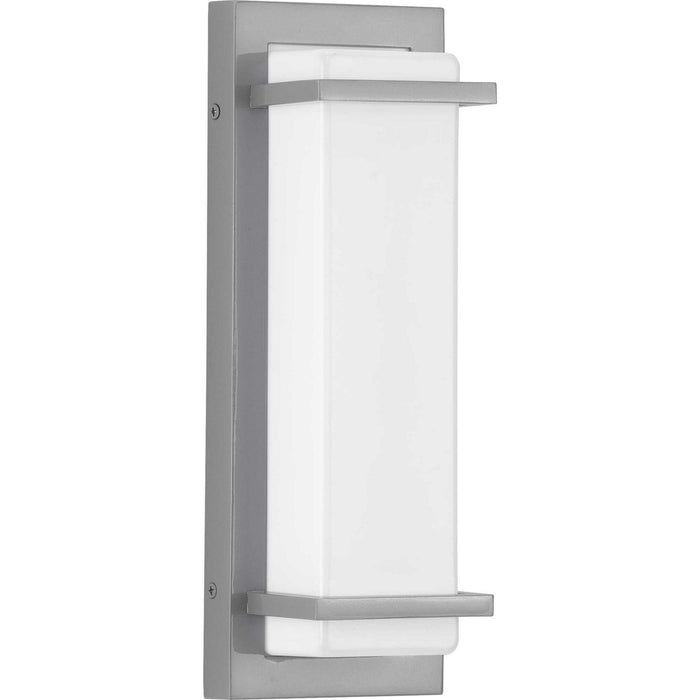 Progress Lighting P560210-082-30 LED Outdoor Wall Sconce, Metallic Gray