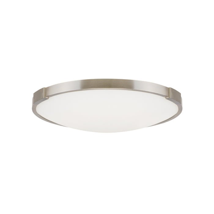 Visual Comfort Modern 700FMLNC13S-LED927-277 LED Flush Mount, Satin Nickel