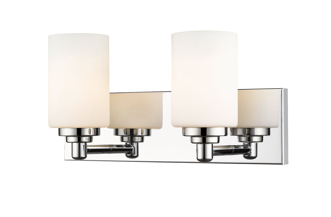 Z-Lite 485-2V-CH Two Light Vanity, Chrome