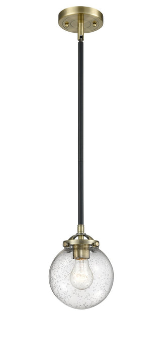 Innovations 284-1S-BAB-G204-6-LED LED Mini Pendant, Black Antique Brass