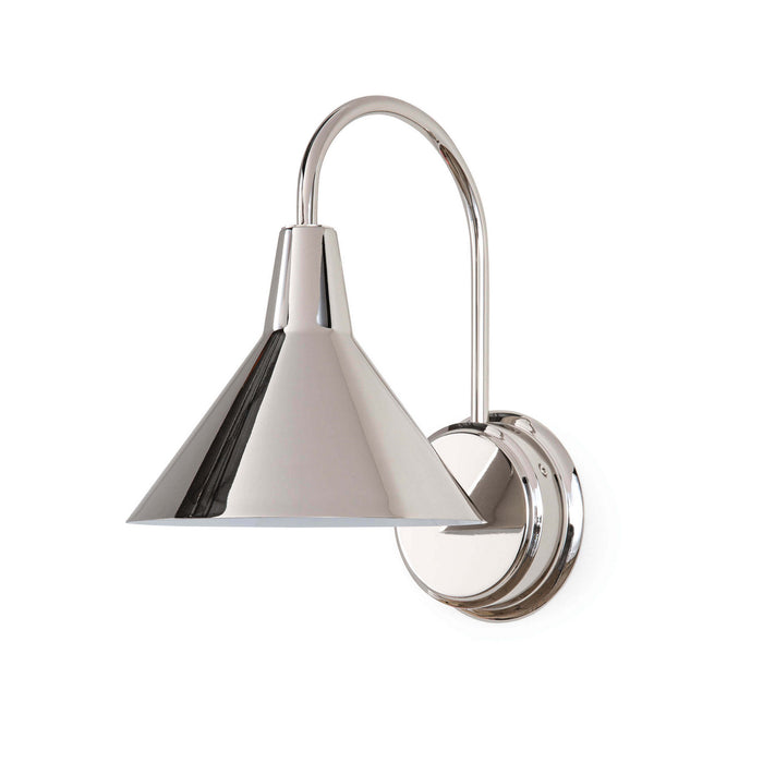 Regina Andrew 15-1121PN One Light Wall Sconce, Polished Nickel