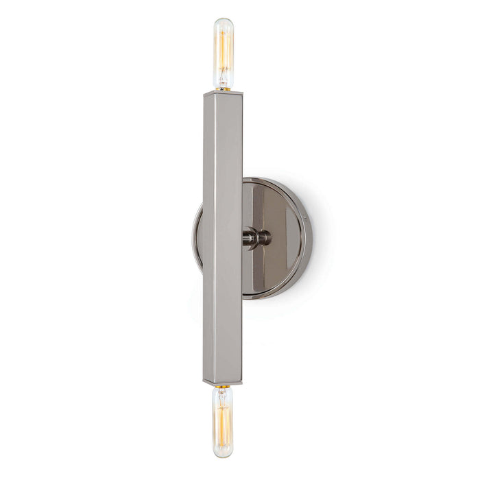 Regina Andrew 15-1138PN Two Light Wall Sconce, Polished Nickel