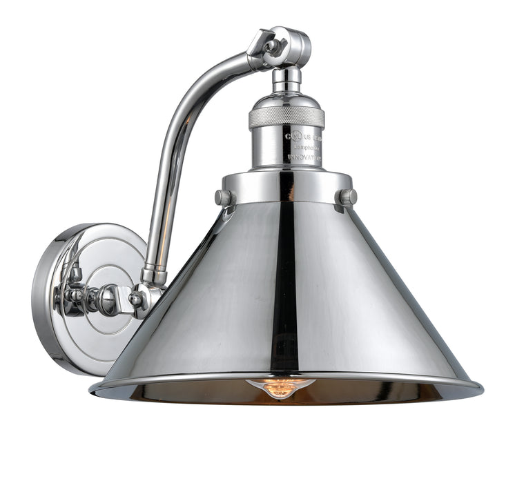 Innovations 515-1W-PC-M10-PC One Light Wall Sconce, Polished Chrome
