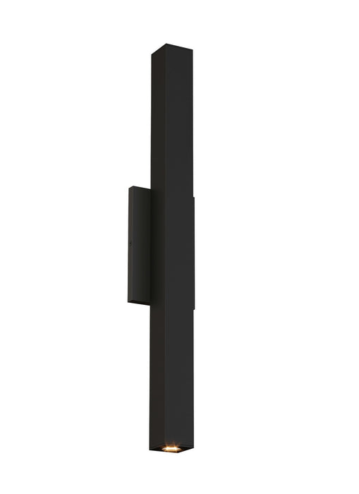 Visual Comfort Modern 700OWCHAS93026BUDUNV LED Outdoor Wall Lantern, Black