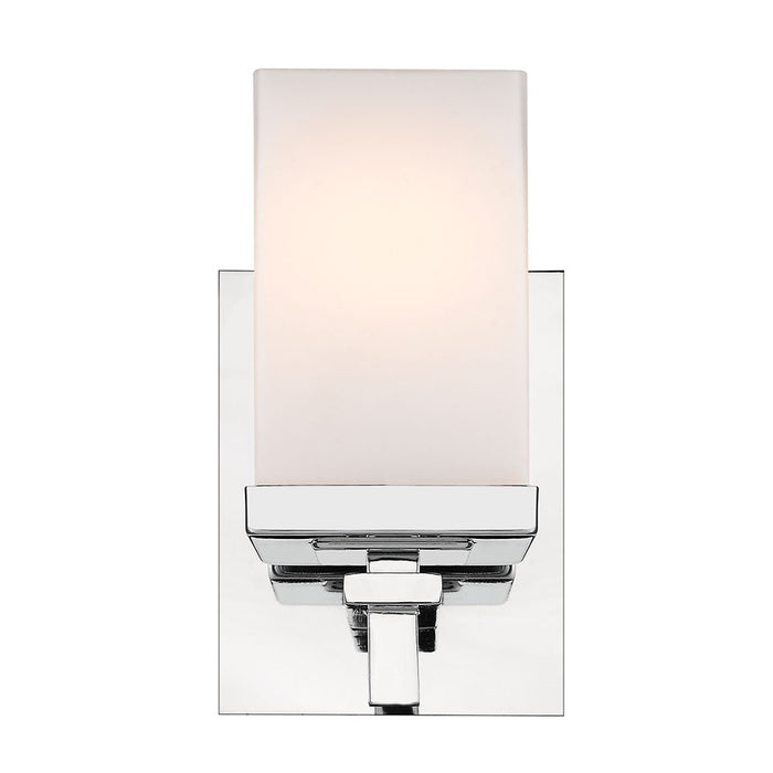Golden DDDD-BA1 One Light Wall Sconce, Chrome