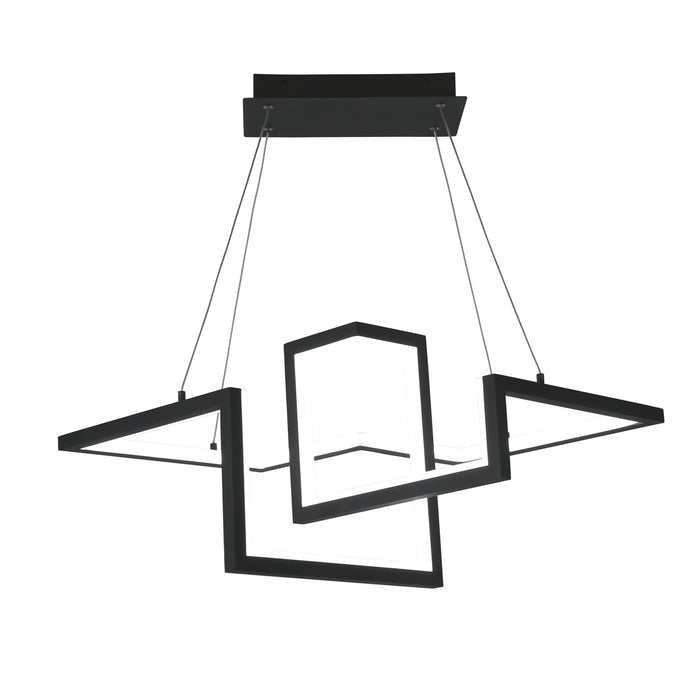 W.A.C. Lighting PD-17023-BK LED Pendant, Black