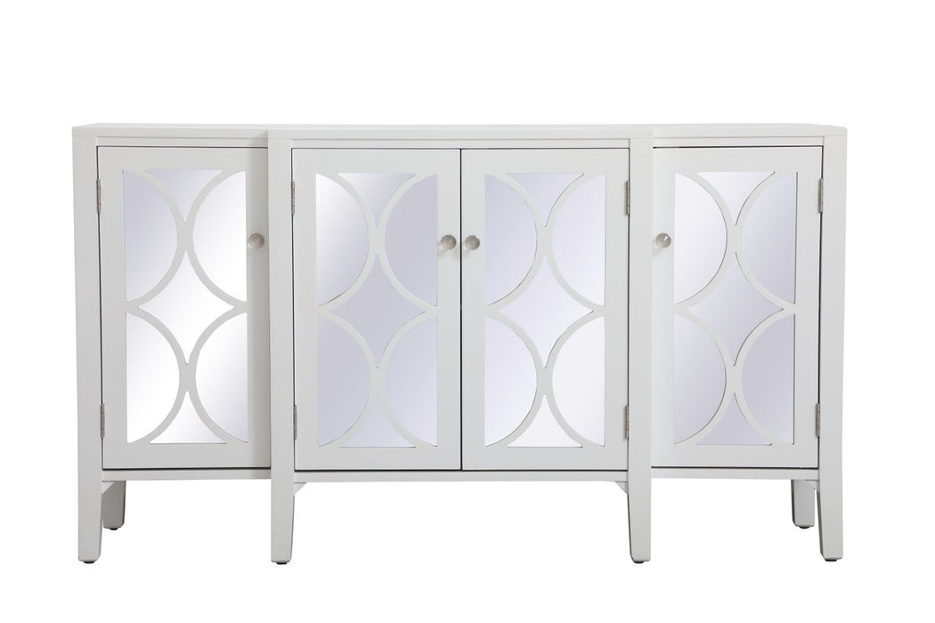Elegant Lighting MF82001WH Credenza, White
