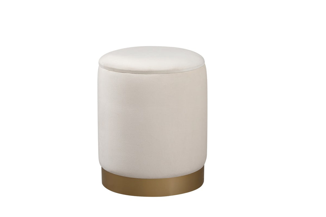 Elegant Lighting OT1015BGE Ottoman, Beige