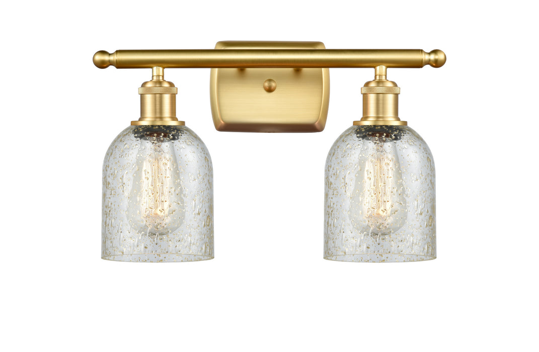 Innovations 516-2W-SG-G259 Two Light Bath Vanity, Satin Gold