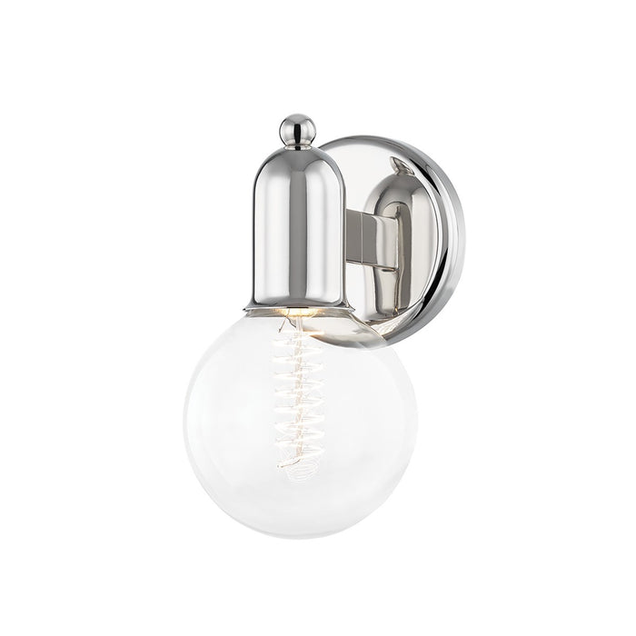 Mitzi H419301-PN One Light Bath and Vanity, Polished Nickel