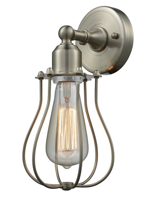 Innovations 900-1W-SN-CE513-SN One Light Wall Sconce, Brushed Satin Nickel
