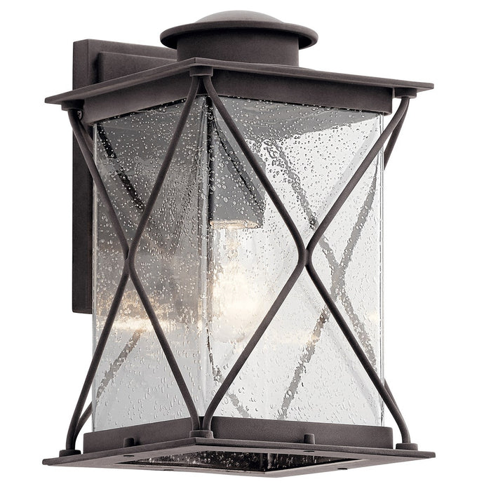 Kichler 49744WZCL18 LED Outdoor Wall Mount, Weathered Zinc