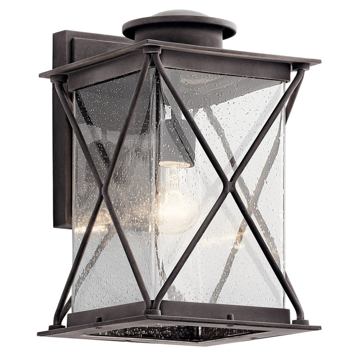 Kichler 49745WZCL18 LED Outdoor Wall Mount, Weathered Zinc
