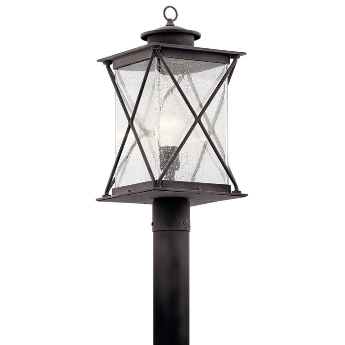 Kichler 49746WZCL18 LED Outdoor Post Mount, Weathered Zinc