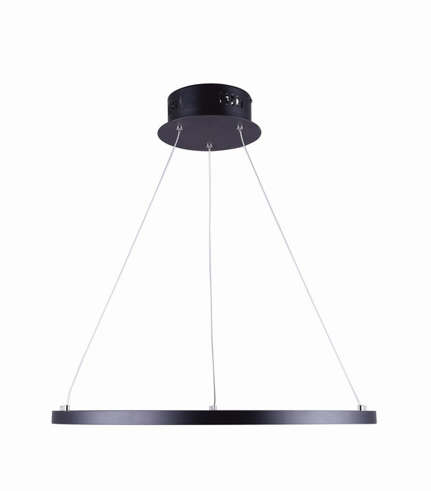 Canarm LCH128A21BK LED Chandelier, Black