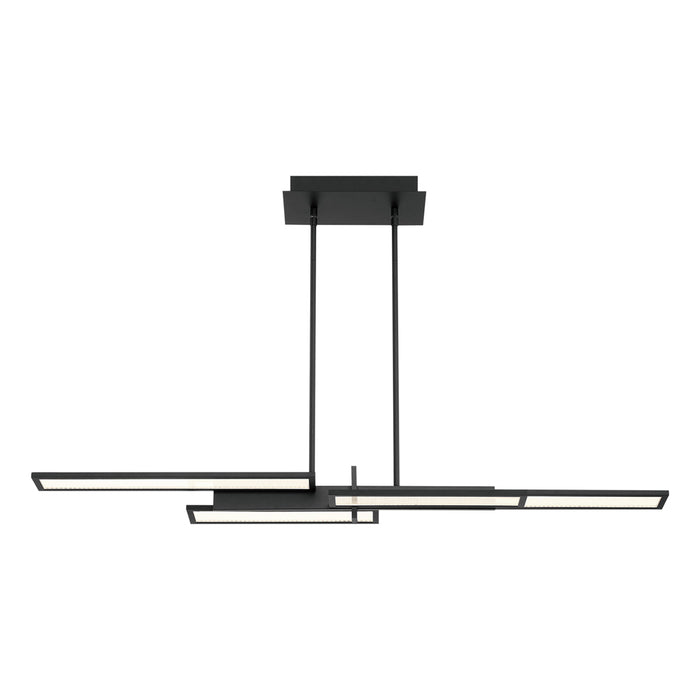 Eurofase 37062-019 LED Chandelier, Black