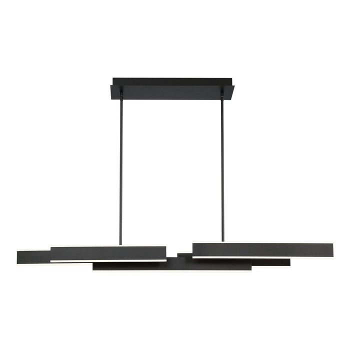 Eurofase 37065-010 LED Chandelier, Black