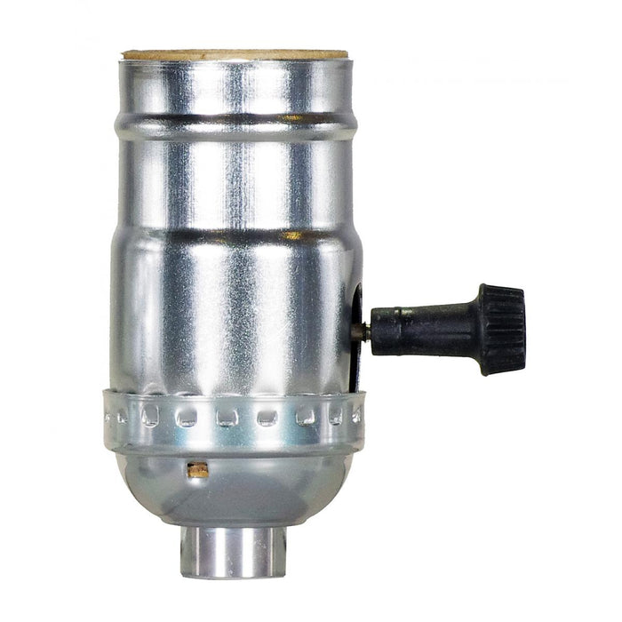 Satco 80-1561 Socket, Nickel