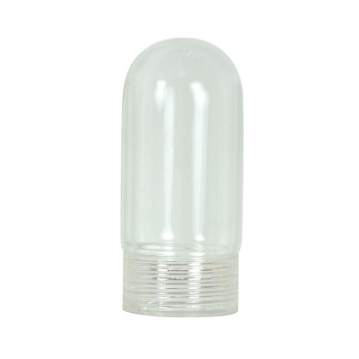 Satco 80-1591 Glass With Threads, Clear