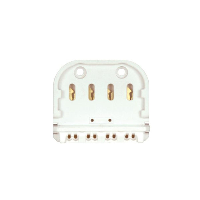 Satco 80-1605 Long Twin Tube Lampholder, Not Specified