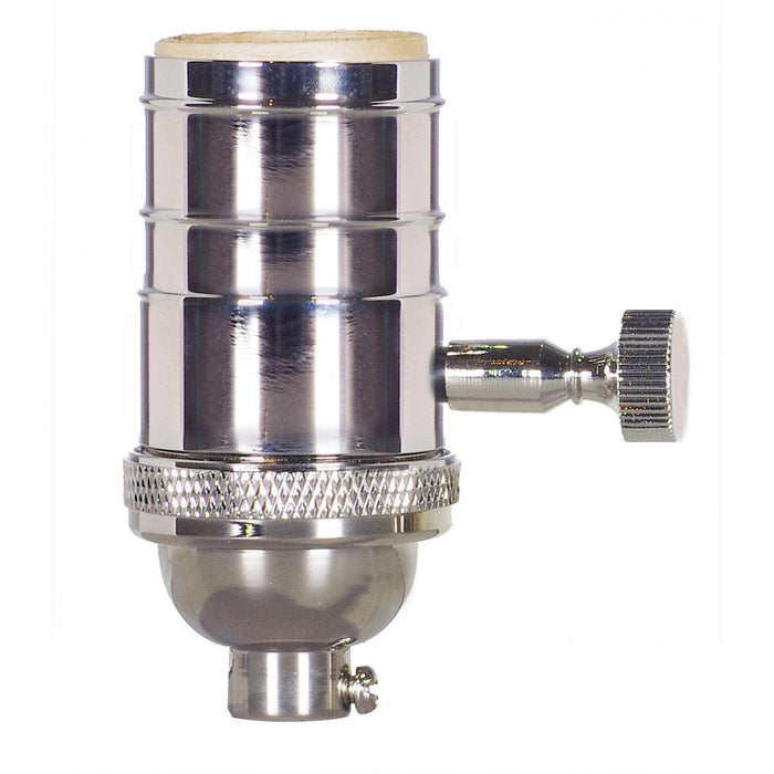 Satco 80-1704 Socket, Polished Nickel
