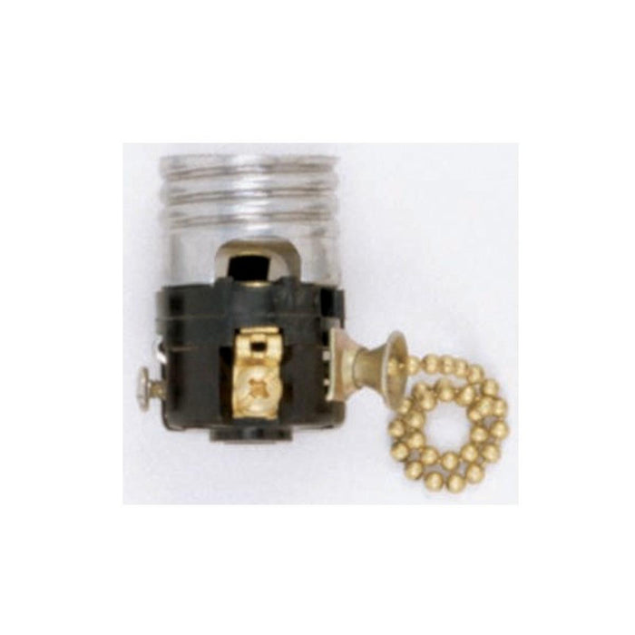 Satco 80-1705 Interior Mechanism With Screw Terminals, Brushed Nickel