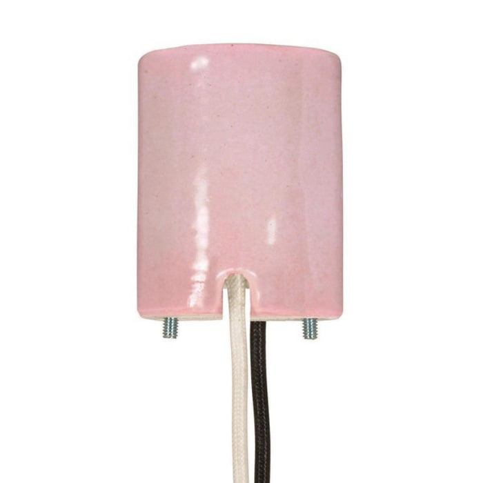 Satco 80-1791 Socket, Pink