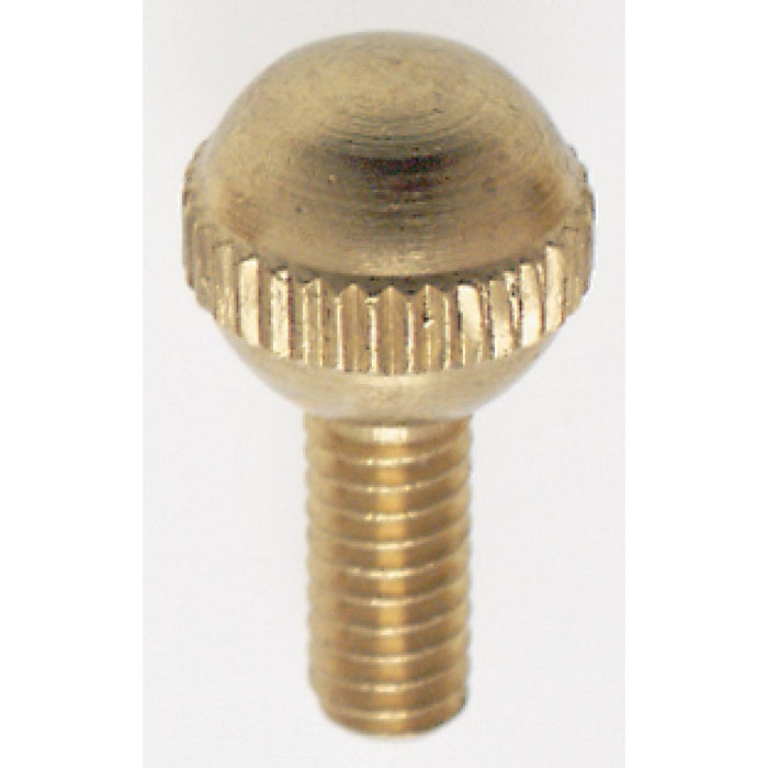 Satco 90-035 Thumb Screw, Burnished / Lacquered