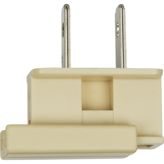 Satco 90-716 Slide Plug, Ivory