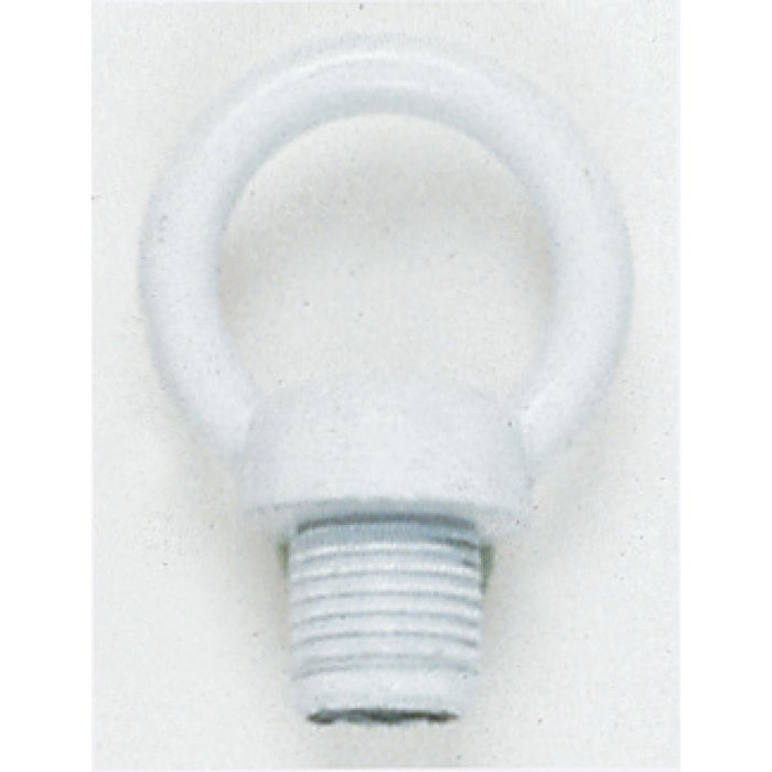 Satco 90-721 1" Male Loop, White