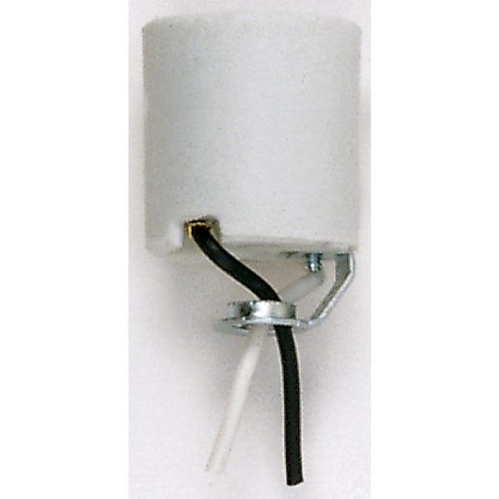 Satco 90-760 Socket, White