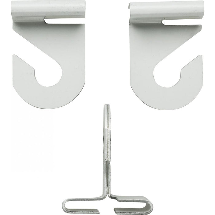 Satco 90-846 Drop Ceiling Hook Set, White