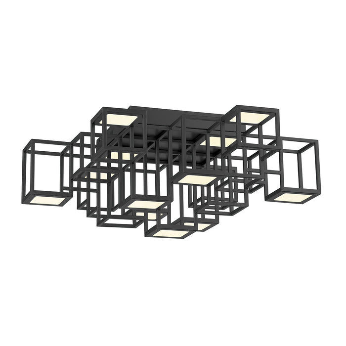 Eurofase 38261-026 LED Flush Mount, Black