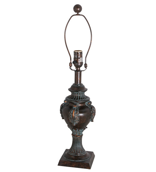 Meyda Tiffany 69693 One Light Table Base, Coppered Bronze